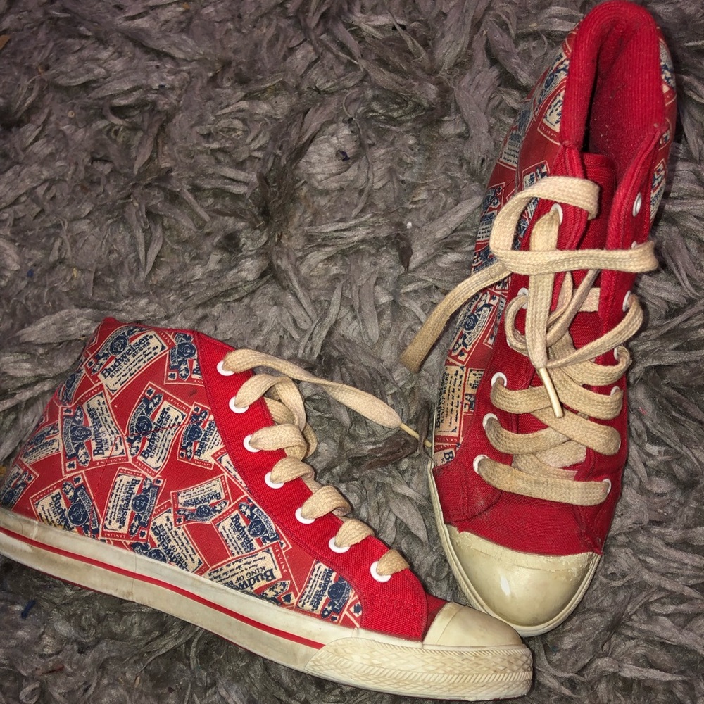 Rare Limited edition Budweiser High Top sneakers